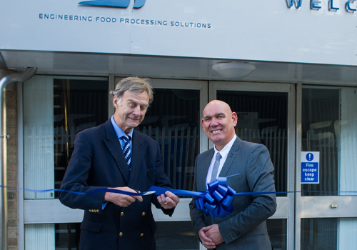 Ranulph Fiennes opens new factory in St Ives